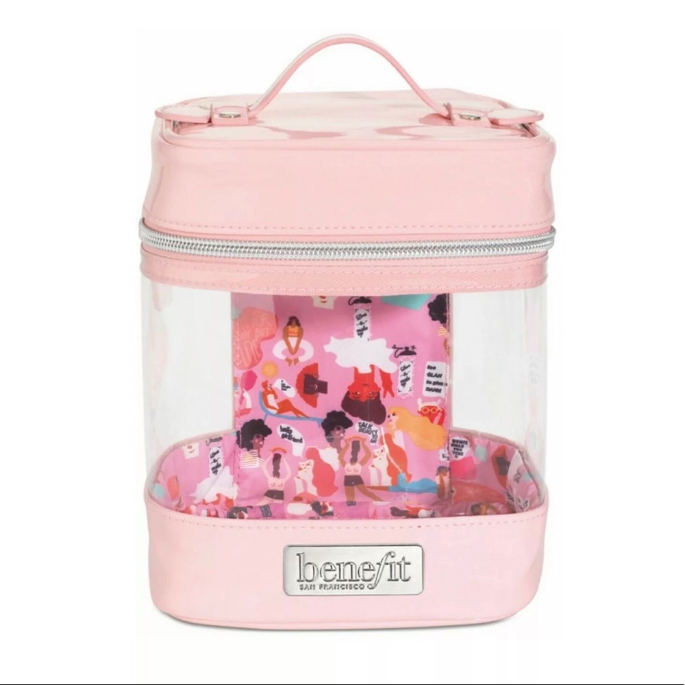 Benefit Cosmetics Makeup Vanity Train Case